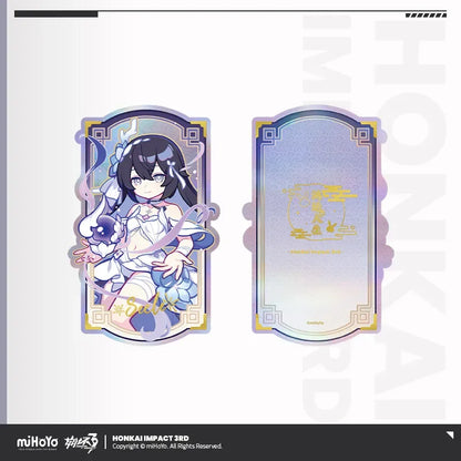A Life of Luck Series Laser Ticket Honkai Impact 3rd Seele ACG Go Anime www.acg-go.com Ai-Chan, Bronya, Elysia, Fu Hua, Griseo, Herrscher of Sentience, Honkai Impact 3rd, Kiana, Raiden Mei, Seele, Ticket