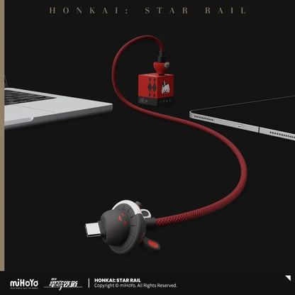Honkai: Star Rail Sparkle & Sparxie Series 100W Braided Data Cable