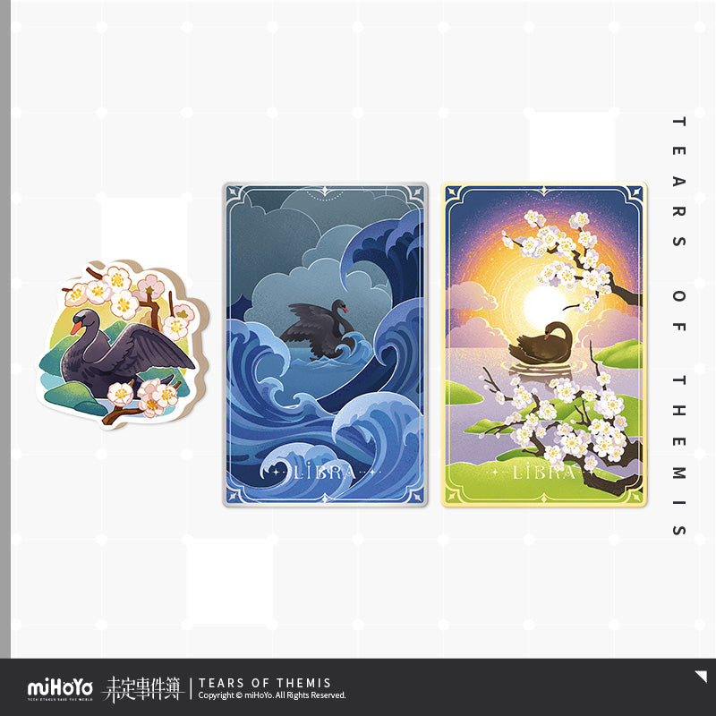Dream And Hereafter Series Wooden Relief Refrigerator Magnet Commemorative Card Set