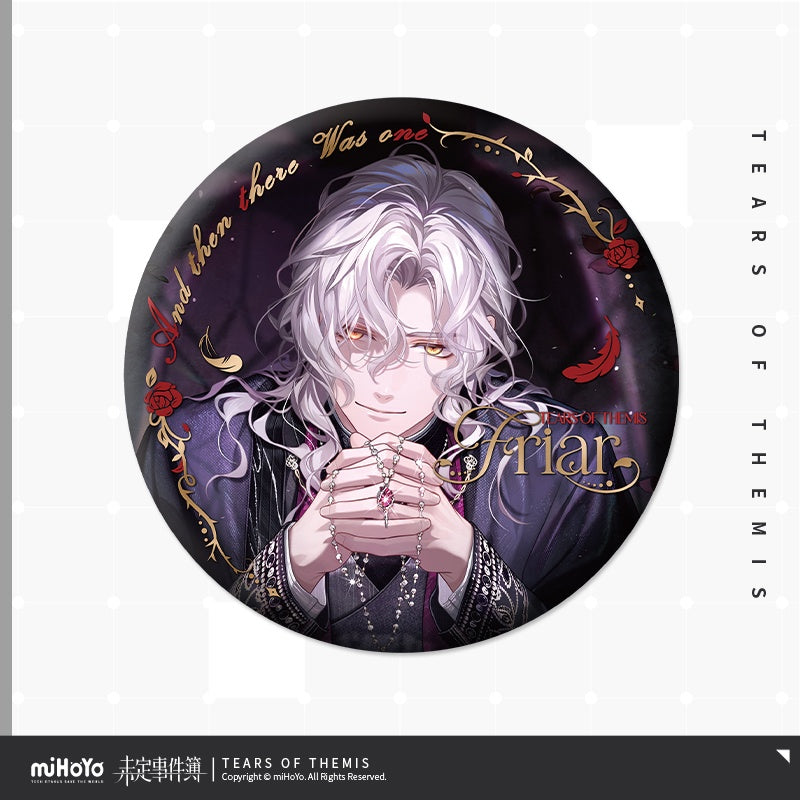 Tears of Themis Love & Wanderlust Series And Then There Was One Sereis Tinplate Badges & Decorative Chains