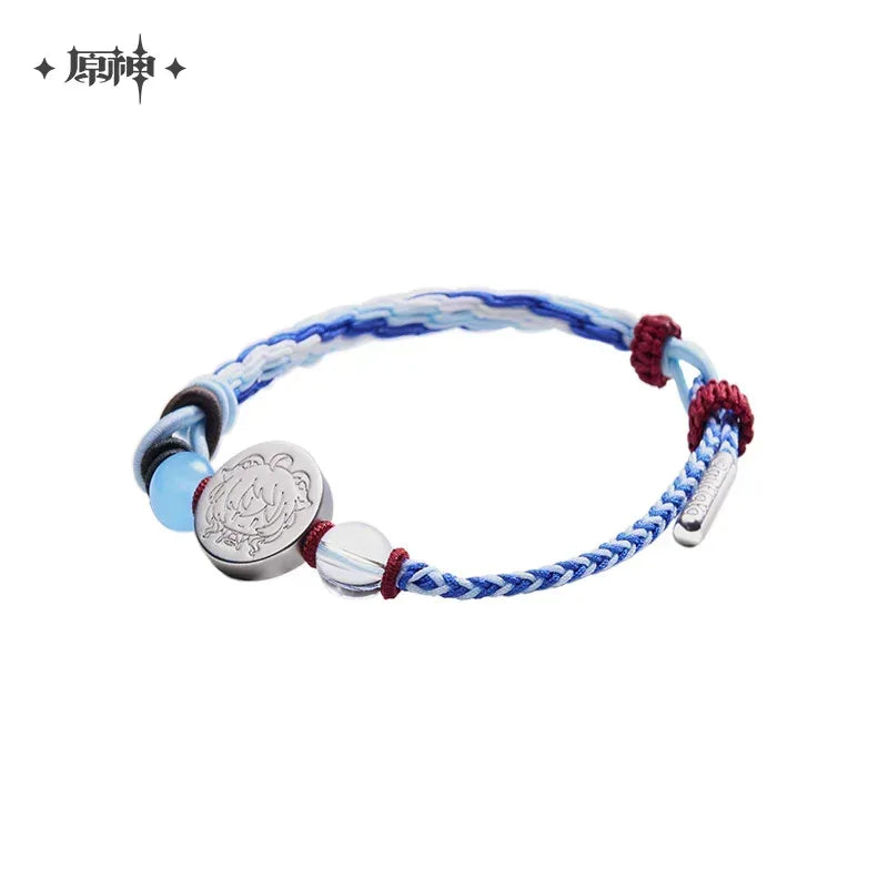Genshin Impact Character Impression Beaded Braided Bracelet Ganyu ACG Go Anime www.acg-go.com Apparel, Bracelet, Citlali, Cyno, Ganyu, Ifa, Kaveh, Mavuika, Navia, Ororon, Sigewinne, Varesa, Wriothesley, Yumemizuki Mizuki