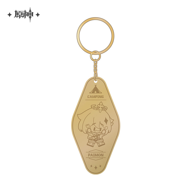 Go Camping Series Metal Pendant
