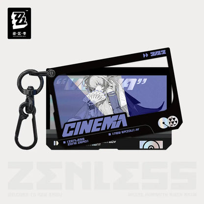 Zenless Zone Zero Mindscape Cinema Series External Strategy Department Double-Layer Acrylic Keychain