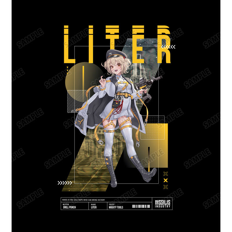LOVECACAO Illustration Litter Tactical Fashion Ver. Unisex BIG Silhouette T-shirt