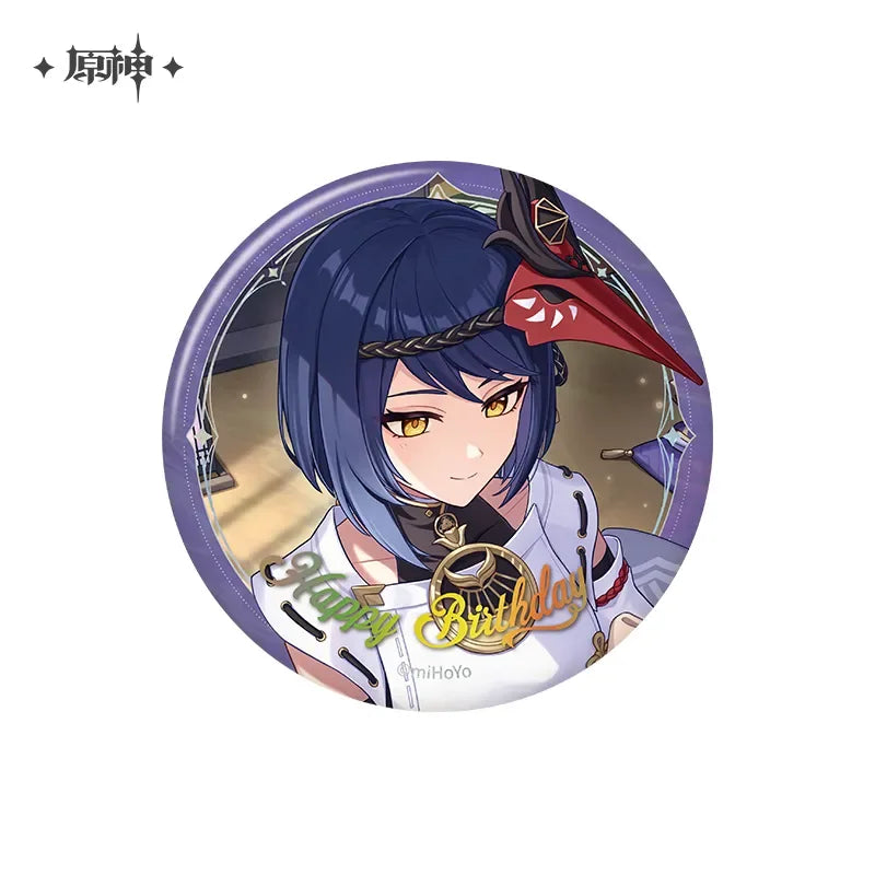 The Day of Destiny Series Character Badge 2025 Kujou Sara ACG Go Anime www.acg-go.com Alhaitham, Arataki Itto, Badge, Baizhu, Beidou, Bennett, Candace, Charlotte, Chevreuse, Collei, Cyno, Dehya, Diluc, Diona, Fischl, Gorou, Jean, Kamisato Ayato, Kirara, Lisa, Lynette, Lyney, Noelle, Paimon, Qiqi, Raiden Shogun, Rosaria, Sangonomiya Kokomi, Shenhe, Thoma, Venti, Wanderer, Xianyun, Xiao, Yae Miko, Yaoyao, Yelan, Yoimiya, Yun Jin