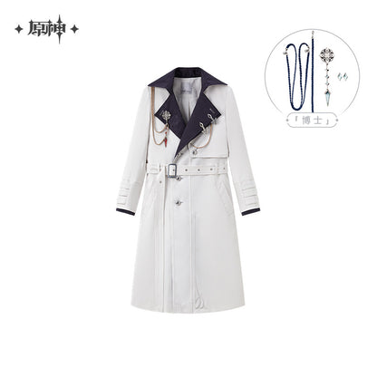 Frost and Flame Series Fatui Harbinger Impression Long Coat