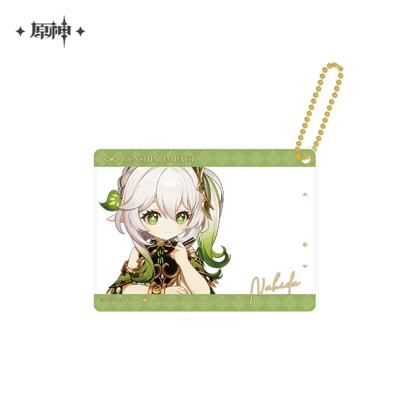 Genshin Impact The Long Way Home Series Badge & Photo Card Pendant Pendant / Nahida ACG Go Anime www.acg-go.com Badge, Furina, Genshin Impact, Mavuika, Nahida, Raiden Shogun, Venti, Zhongli
