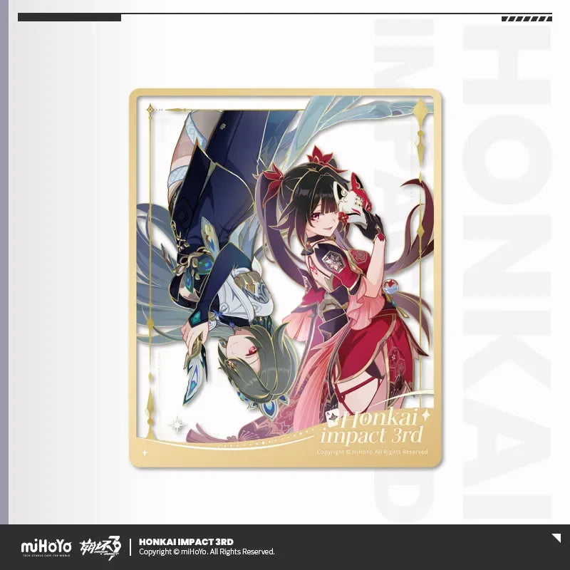 Thousand-Faced Maestro Series PET Transparent Card Honkai Impact 3rd Named Mask Dance ACG Go Anime www.acg-go.com Honkai Impact 3rd, Sparkle