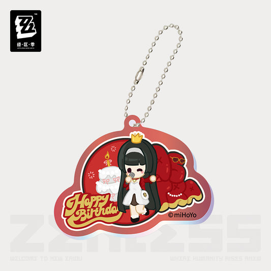 Zenless Zone Zero HB2U Series Astra Yao Chibi Acrylic Pendant Vol. 3 (Not For Sale)