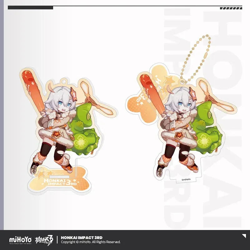 Equipment: Living Form Series Acrylic Ornament Pendant Honkai Impact 3rd Kiana ACG Go Anime www.acg-go.com Elysia, Kiana, Ornament, Pendant & Keychain, Project Bunny