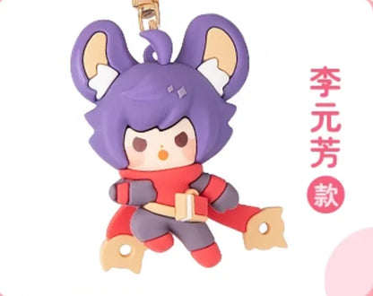 Little Hero Series Resin Pendent Honor of Kings Fang ACG Go Anime www.acg-go.com Diaochan, Fang, Honor of Kings, Keyboard, Liu Shan, Sun Bin