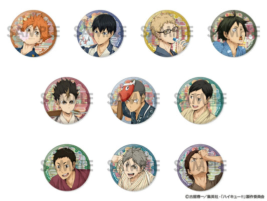 Haikyu!! Yukata Holographic Badge Mystery Box
