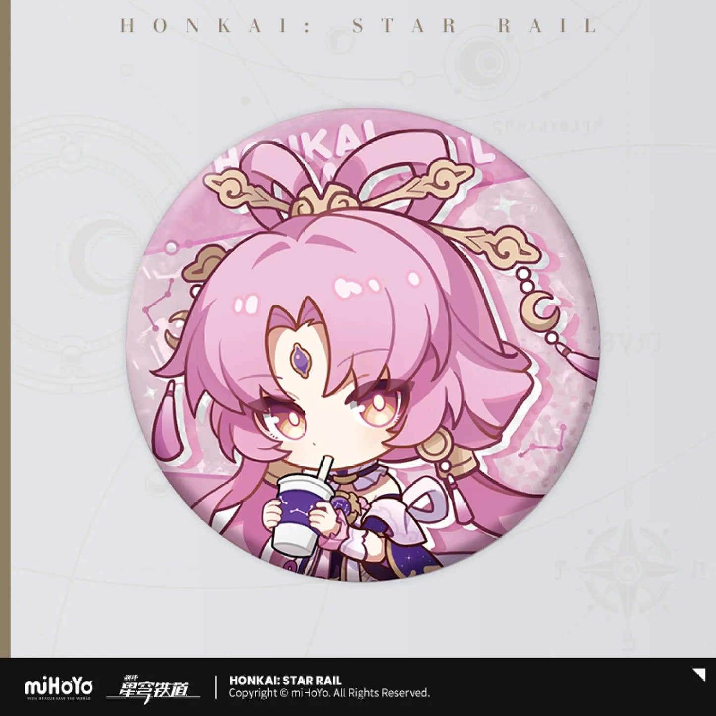 express travel series chibi acrylic tinplate badge ACG GO