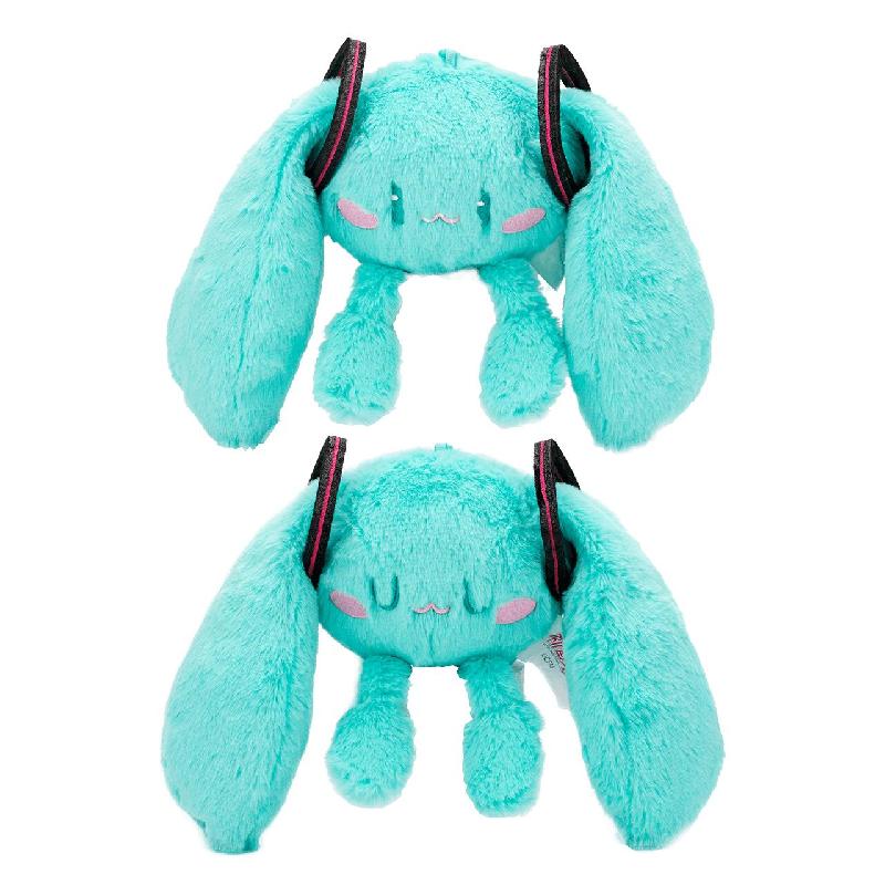 Bemoe Plush Keychain VOCALOID! Hatsune Miku Smile Plush Toy ACG Go Anime