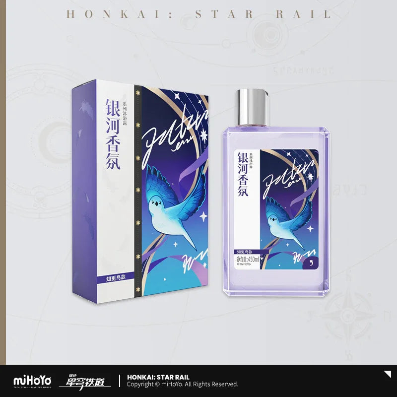 Galaxy Aromatherapy Series Body Wash Honkai: Star Rail Robin ACG Go Anime www.acg-go.com Acheron, Aglaea, Anaxa, Castorice, Dr. Ratio, Fei Xiao, Household, Jing Yuan, Kafka, Mydei, Phainon, Robin
