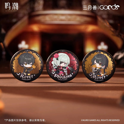 Wuthering Waves x  March Monster Night Tales Series Chibi Badge Set