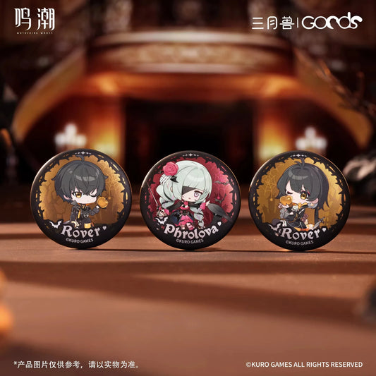 Wuthering Waves x  March Monster Night Tales Series Chibi Badge Set