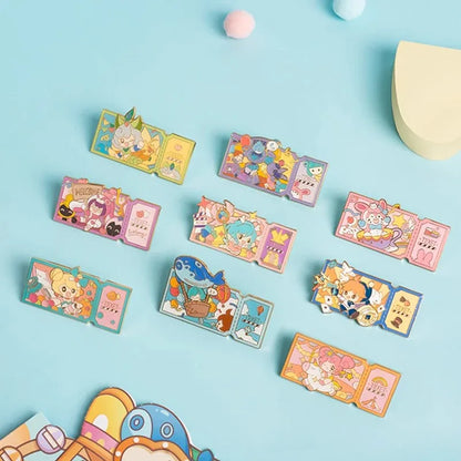 Xia Gu Theme Park Seris Metal Badge Mystery Box Honor of Kings Random One ACG Go Anime www.acg-go.com Angela, Badge, Daji, Honor of Kings, Kui, Lady Sun, Luban No.7, Menki, Mystery Box, Xiao Qiao, Yaria, Zhuangzi