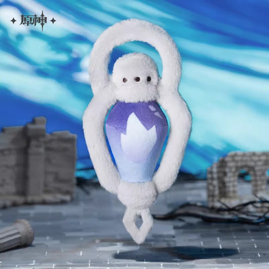 Genshin Impact Fluffy Companion Series Impression Plush Keychain