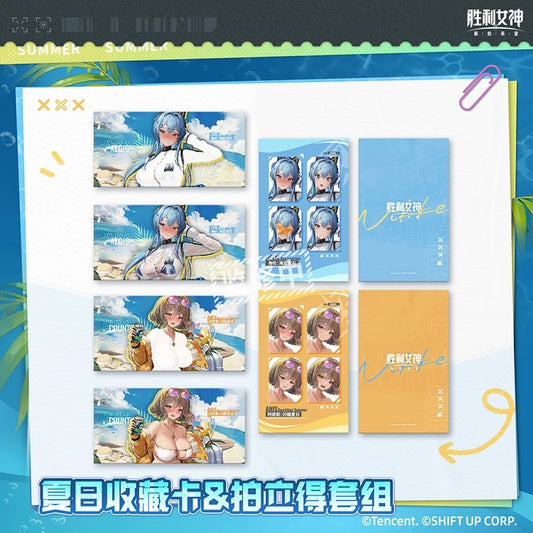 Goddess of Victory: Nikke Summer Exclusive Series Character Collection Card and Polaroid Set