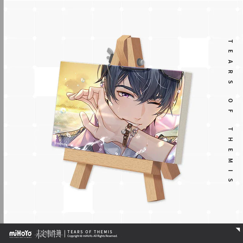 Tears of Themis The Beginning of Always Series Mini Decorative Easel Stand Ornament Marius von Hagen C ACG Go Anime www.acg-go.com Art Decor, Artem Wing, Luke Pearce, Marius von Hagen, Tears of Themis, Vyn Richter