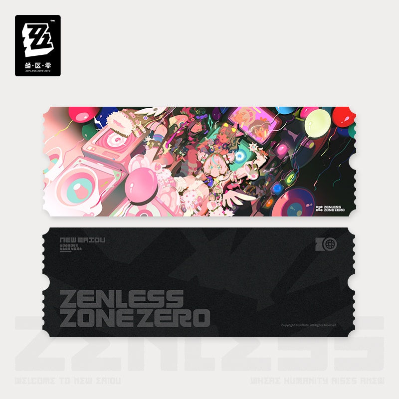Zenless Zone Zero Concert Band Series Encore for an Old Dream Badge/ Laser Ticket/ Poster