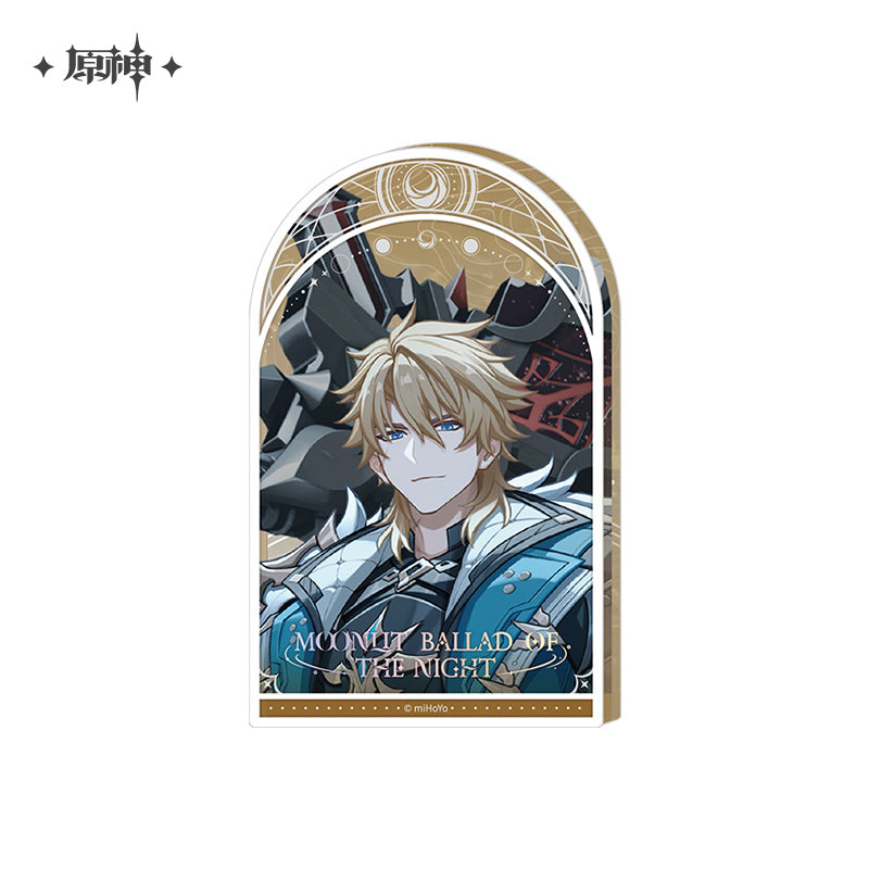 Moonlit Ballad of the Night Series Thick Acrylic Ornaments