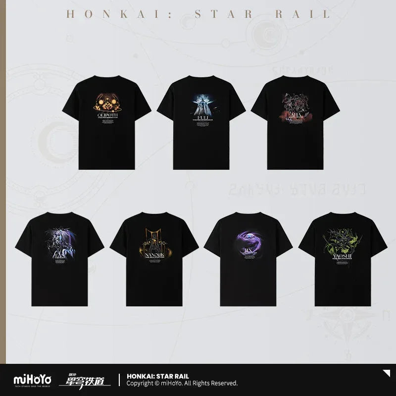 Honkai: Star Rail Fable Of Stars Series T-shirt Nanook / XS ACG Go Anime www.acg-go.com Aha, Apparel, Fuli, IX, Lan, Nanook, Qlipoth, T-shirt, Yaoshi