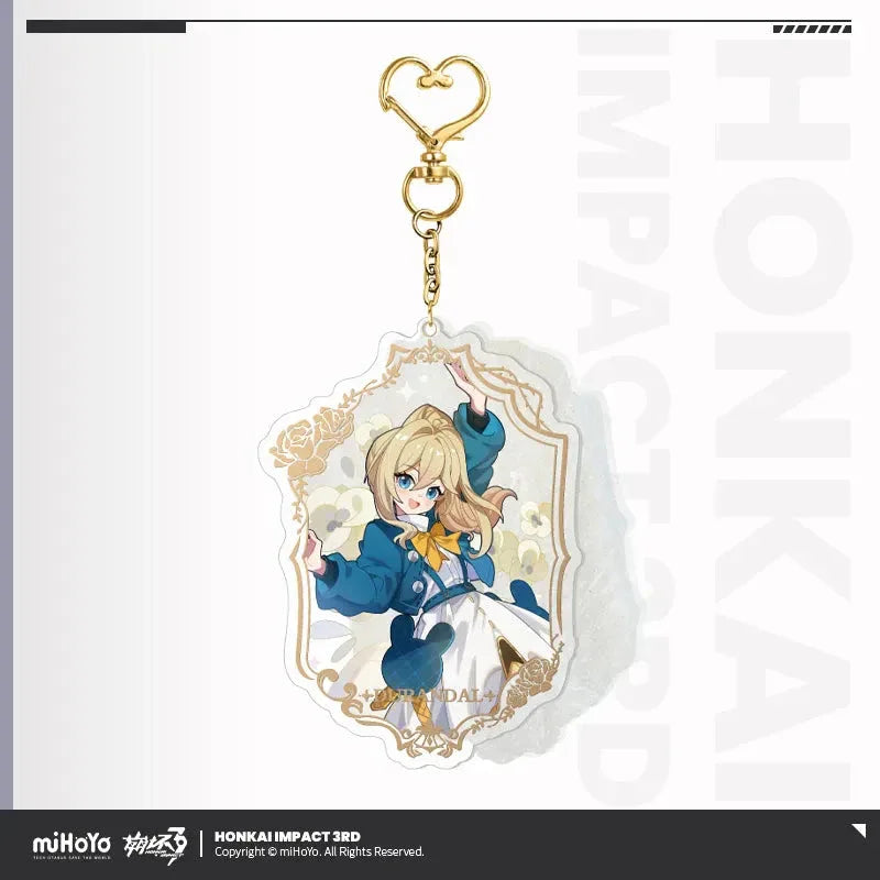 Fanglin Mengyao Series Acrylic Pendant Honkai Impact 3rd Durandal ACG Go Anime www.acg-go.com Bronya, Durandal, Kiana, Pendant & Keychain, Raiden Mei