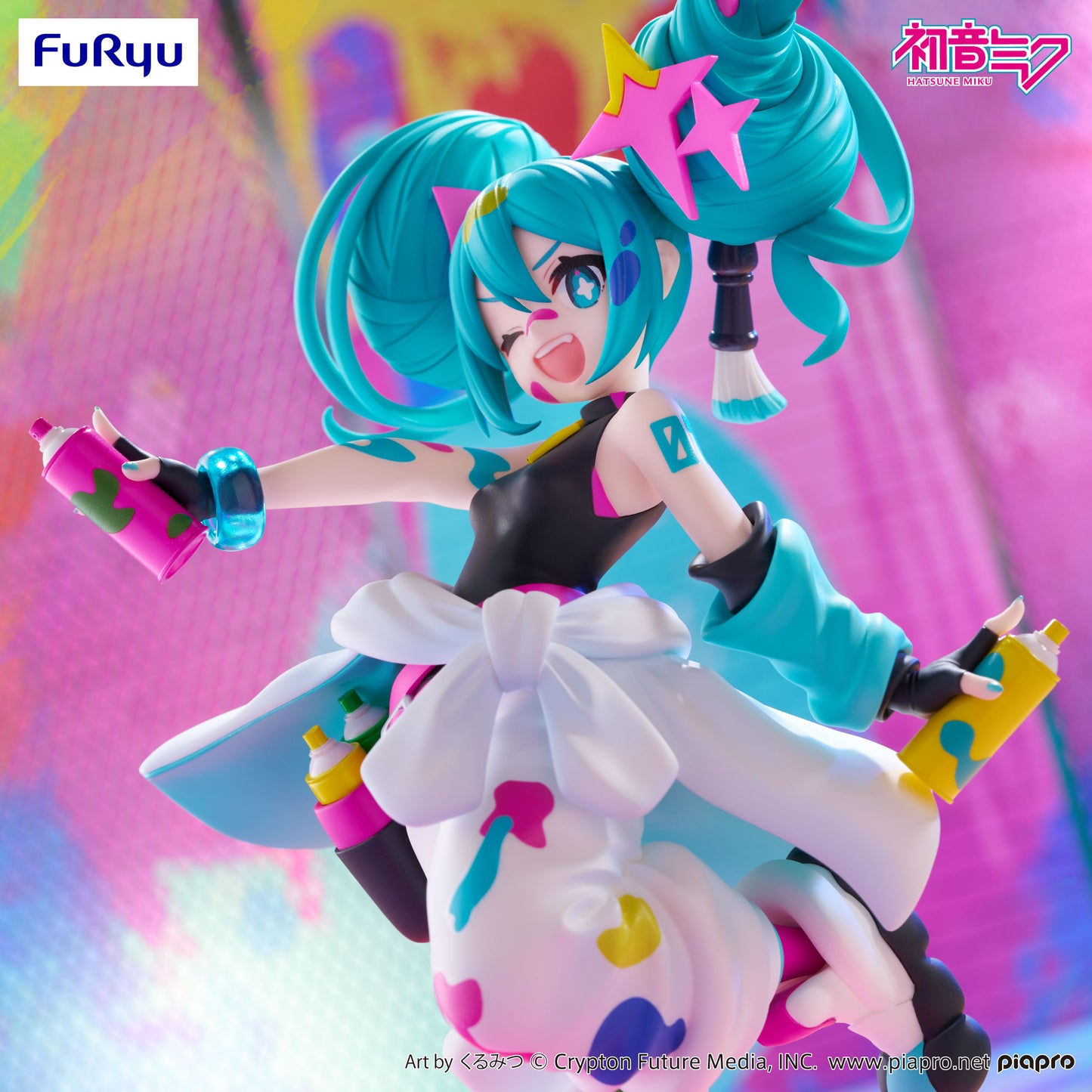 Hatsune Miku Trio-Try-iT Series Paint Girl Ver. Figure