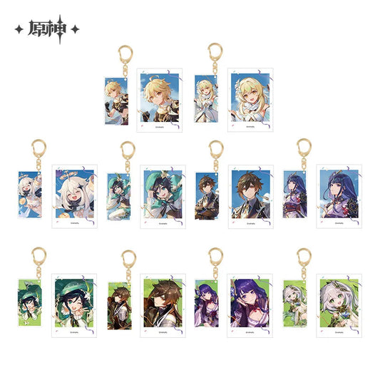 fes 2023 series polaroid acrylic keychain set ACG GO
