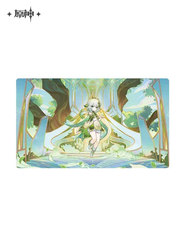 Floating World Under the Moonlight Series Transparent Cards Genshin Impact Akasha Pulses, the Kalpa Flame Rises ACG Go Anime www.acg-go.com Art Decor, Card