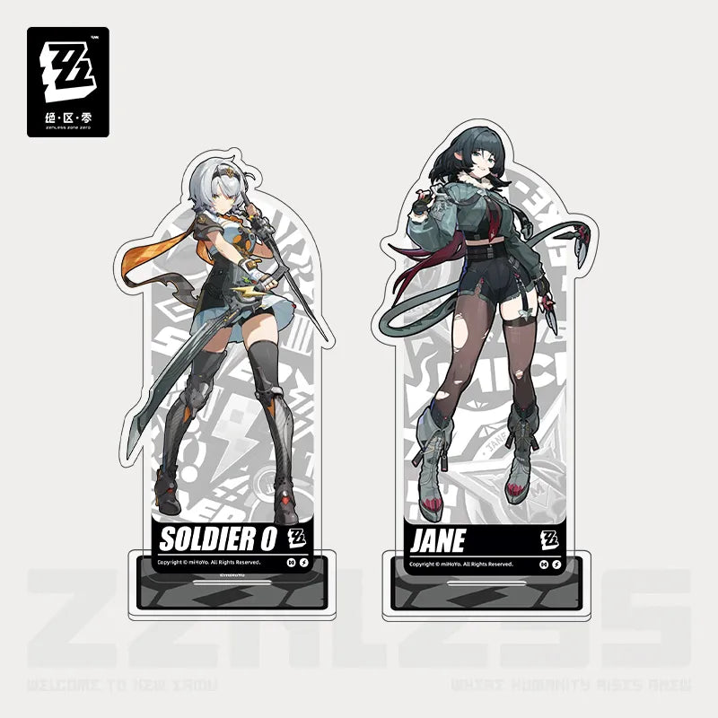 Artwork Series Faction Unknown Acrylic Standee