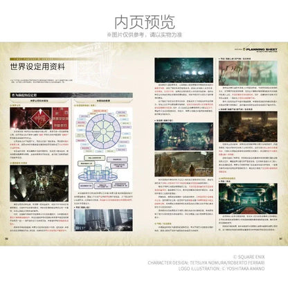 Remake Material Ultimania Final Fantasy VII ACG Go Anime