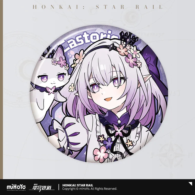 Honkai: Star Rail Little Cat Series Tinplate Badge