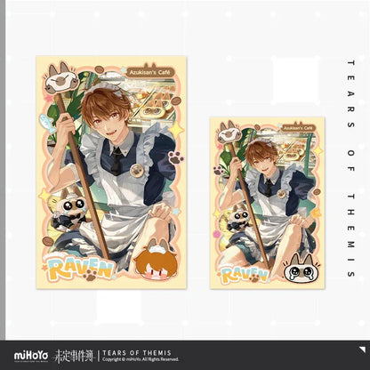 Tears of Themis Love at Azukisan's Café Series Photo Card & Decorative Card Sleeve Set Luke Pearce ACG Go Anime www.acg-go.com Art Decor, Artem Wing, Luke Pearce, Marius von Hagen, Tears of Themis, Vyn Richter