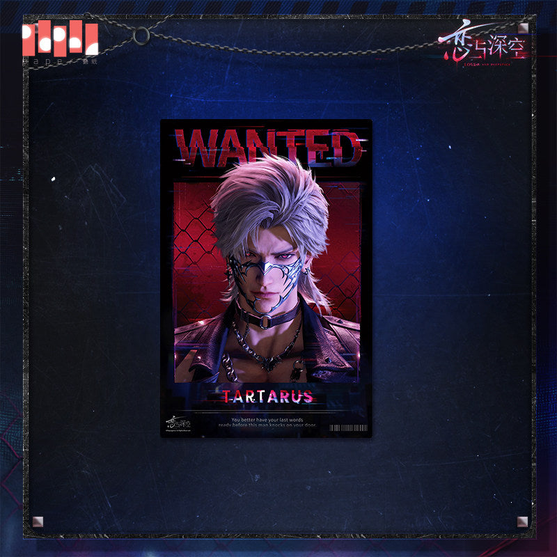 Love and Deepspace Tomorrow's Catch-22 Series Wanted Poster