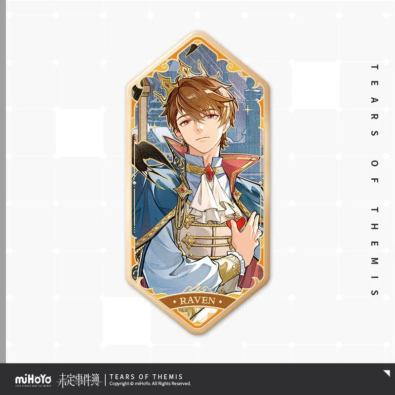 Tears of Themis Fairy Tale Exploration Series Special Design Badge Luke Pearce ACG Go Anime www.acg-go.com Artem Wing, Badge, Luke Pearce, Marius von Hagen, Tears of Themis, Vyn Richter