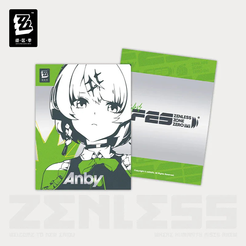 Sparkling Wonderland Series Glittering Silver Folder Zenless Zone Zero Anby Demara ACG Go Anime www.acg-go.com Anby Demara, Asaba Harumasa, Astra Yao, Ellen Joe, Hoshimi Miyabi, Office Supply, Zenless Zone Zero