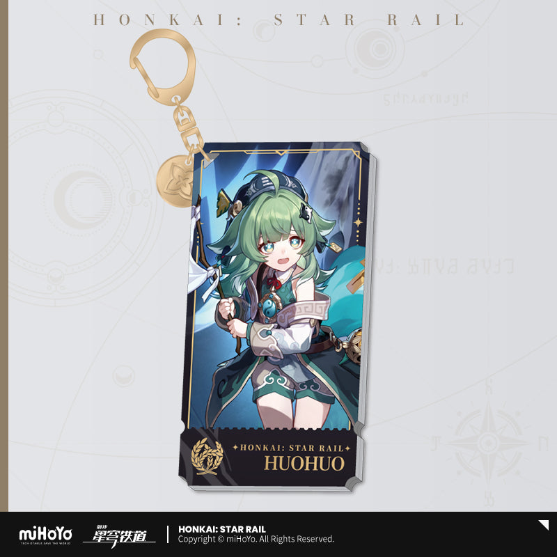 The Abundance Character Warp Artwork Acrylic Keychain