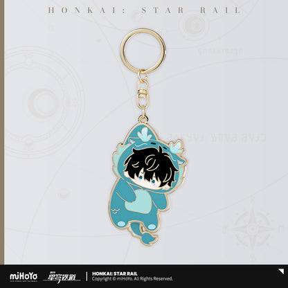 Boys Dormitory Series Chibi Metal Keychain