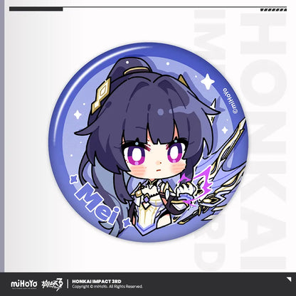 HONKAI MEME Series Tinplate Badge Honkai Impact 3rd