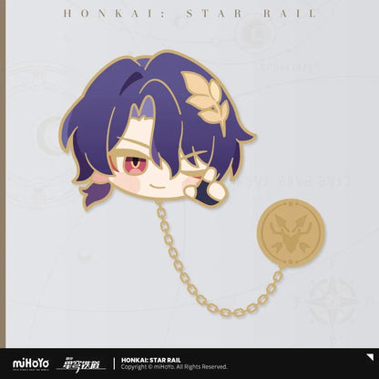 Pom-Pom Exhibition Series Metal Badge