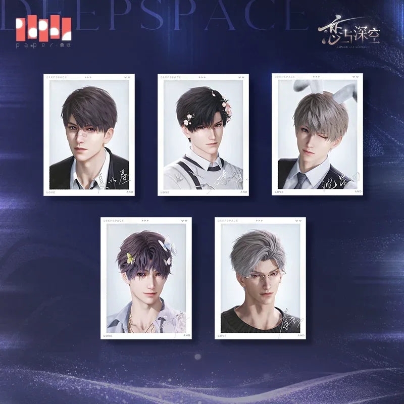 BW Series Photo Card Set Love and Deepspace Set ACG Go Anime