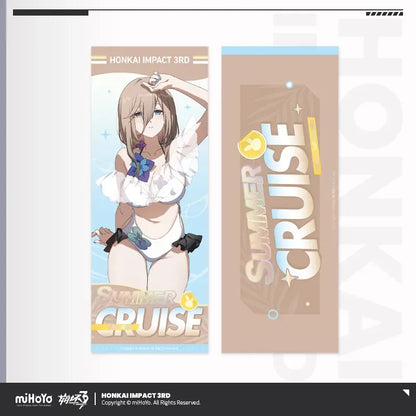 Summer Cruise Series Laser Cardboard Vol.4 Honkai Impact 3rd Aponia ACG Go Anime www.acg-go.com Aponia, Cardboard, Eden, Elysia, Griseo, Honkai Impact 3rd, Hua, Kalpas, Kevin, Kosma, Mobius, Pardofelis, Sakura, Su, Vill-V
