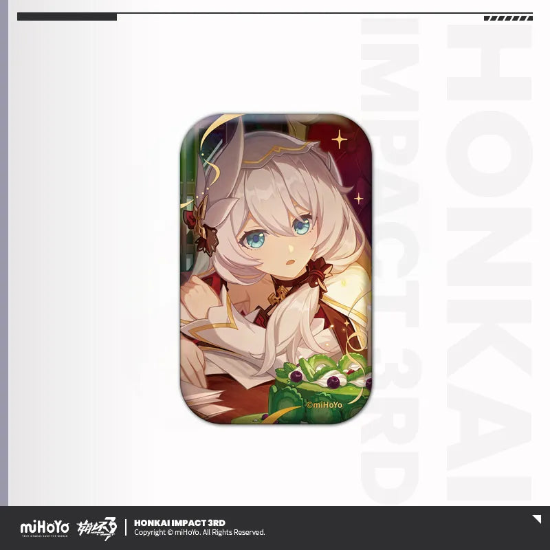 Birthday Greeting Series Tinplate Badge Honkai Impact 3rd