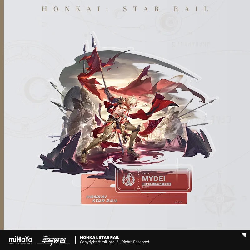 The Destruction Character Warp Artwork Acrylic Standee