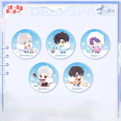 Winter Wanders Series Tinplate Badge