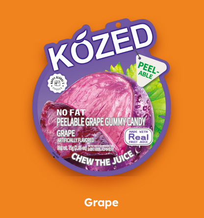 Kózed Peelable Gummy Candy (8 Flavors)