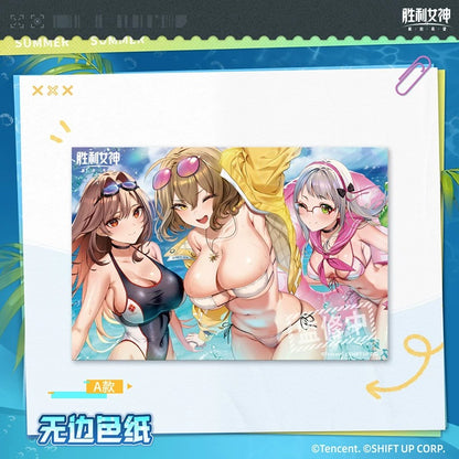 Goddess of Victory: Nikke Summer Exclusive Series Character Boundless Shikishi Cardboard
